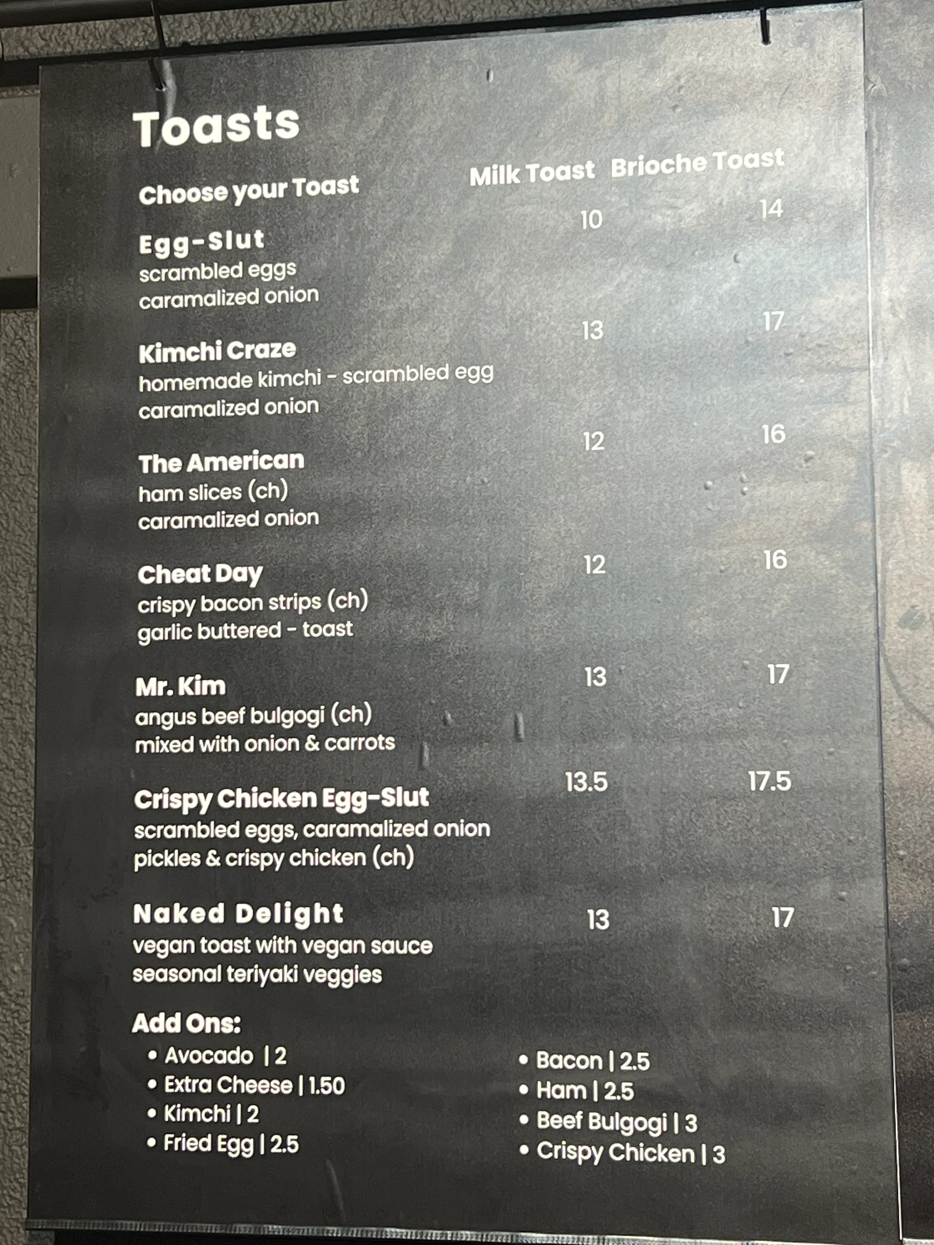 EggSlut Sandwich
