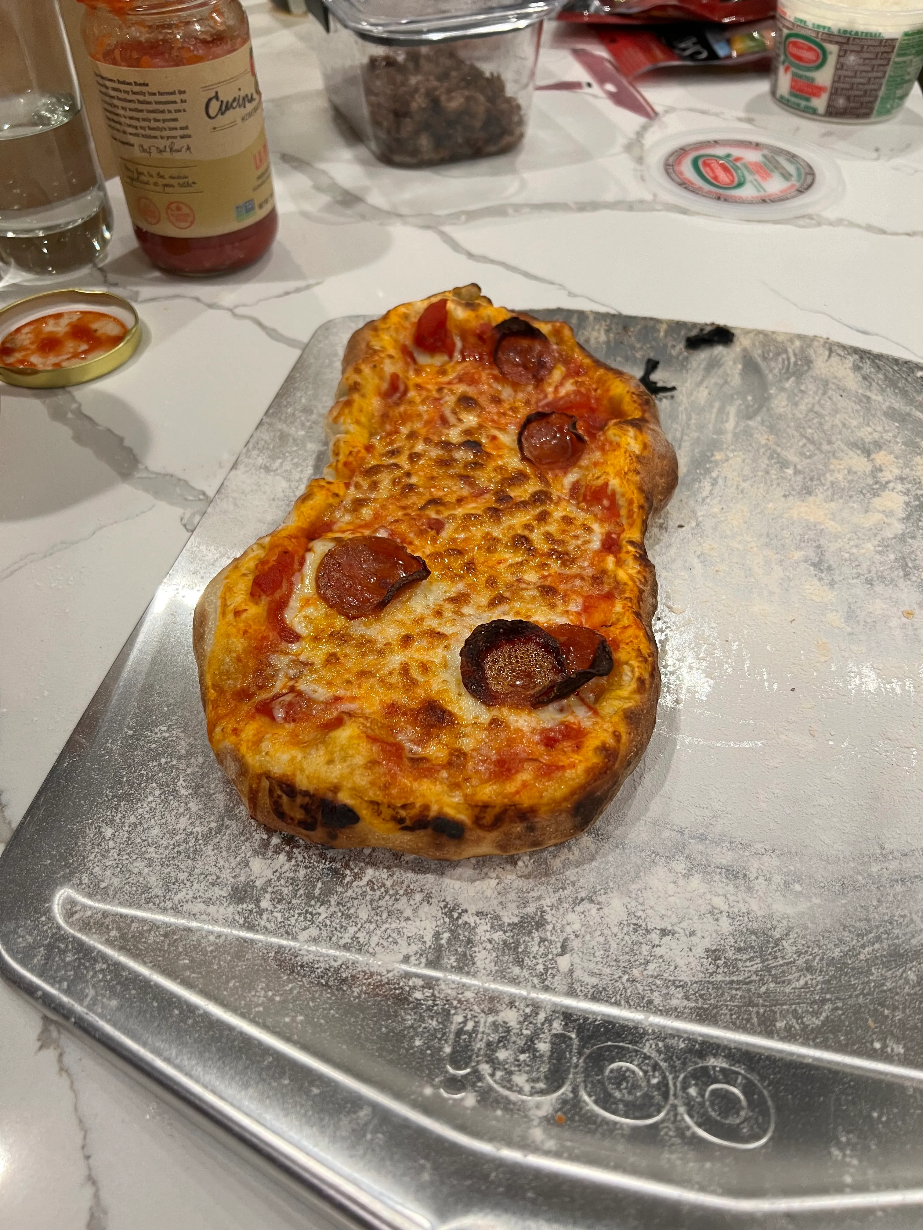Lopsided Pizza